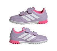 adidas Hockey YOUNGSTAR Rise CF C Shoes, Powder Plum/FTWR White/Lucid Pink, 1 UK Child