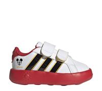 adidas Boys Grand Court M in Ftwr White/Core - Size UK 7.5 Infant