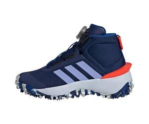 adidas Boy's Juniors Fortatrail BOA Trainers in Blue