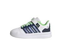 adidas Boys Lightorama Court Children Sneakers Shoes Casual - White