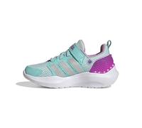 adidas Boys Lightorama Runner Children Sneakers Shoes Casual - Pink, Halo Mint/Silver Metallic/Flash Aqua, 2 Big Kid