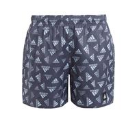 Adidas Boys Logo Print CLX Swim Short Size: 11-12 years, Colour: Navy