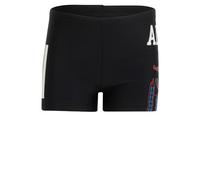 adidas Boy's Marvel Spider-Man Swim Boxers Swimwear, Black, 9-10 Years