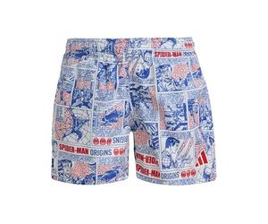adidas Boy's Marvel Spider-Man Swim Shorts, Team Royal Blue/Pure Ruby, 9-10 Years