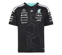 Adidas Driver Jersey Mercedes-AMG Petronas Formula 1 Team Black Boy's 7-8 Years