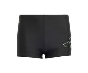 adidas Boys' Performance Big Bars Swim Boxer Boys, 12-13 Years Black