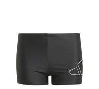 adidas Boy's Performance Big Bars Swim Boxers Kids, Black/White, 12-13 Years