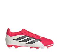 adidas Boys Predator Club Firm Ground Football Boots in Red/Blk/White - Size UK 2