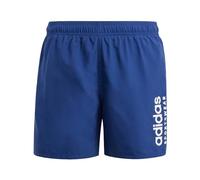 adidas Boy's Sportswear Essentials Logo CLX Swim Shorts Kids, Dark Blue/White, 9-10 Years