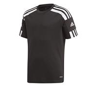 adidas Boy's Squadra 21 Jersey, Black / White, 7-8 Years