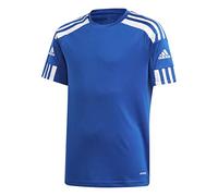 adidas Boy's Squadra 21 Jersey, Royal Blue/White, 5-6 Years