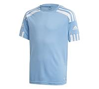 adidas Boy's Squadra 21 Jersey, Team Light Blue / White, 7-8 Years