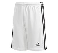 adidas Boy's Squadra 21 Shorts, White / Black, 13-14 Years