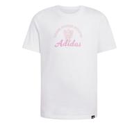 adidas Boys T-Shirt Junior in White/Pink