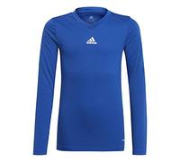 adidas Boy's Team Base Tee Y Sweatshirt, Azurea, 9-10 Years UK