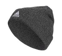 adidas Boys' Team Issue Fold Beanie, Black-onix Grey/White F23, One size