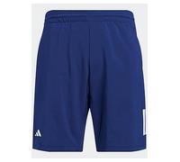 adidas Boys Tennis Club 3 Stripe Short, Blue, Size M Blue