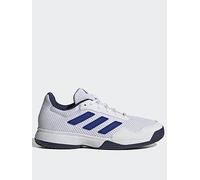 adidas Gamespec Kids Tennis Shoes, FTWR White/Lucid Blue/Dark Blue, 4 UK Child