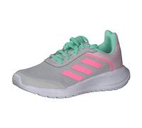 adidas Boy's Tensaur Run 2.0 Sneaker, Grey One Beam Pink Pulse Mint, 6 UK