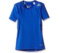 Adidas Boys TF Baselayer T-Shirt Colour: Blue, Size: 9-10 years