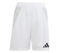 adidas Boys Tiro24 C M Shoy Football Short in White - Size 5-6Y