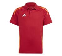 adidas Boys Tiro24 C Poloy Polo Shirt Unisex Kids in Power Red - Size 7-8Y