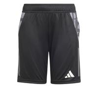 adidas Boys Tiro24 C Trousershoy Football Short Unisex Kids in Black/Dark Grey - Size 9-10Y