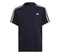 adidas Boy's Train Essentials AEROREADY 3-Stripes Regular-Fit Tee, Legend Ink/White, 7-8 Years