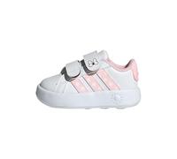 adidas Boy's Unisex x Disney Minnie Mouse Grand Court Shoes Kids, FTWR White/Clear Pink/Chalk White, 7 UK Child