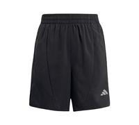 adidas Boy's Woven Running Shorts Kids, Black/Reflective Silver, 15-16 Years