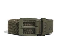 adidas Braided Stretch Golf Belt, Olive Strata/Olive Strata, Medium/Large, Olive Strata/Olive Strata, M-L