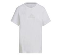 ADIDAS Brand Icons Women's Short Sleeve T-Shirt White Ladies Size UK S 8-10 NEW