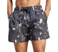 adidas Brand Love CLX Mens Swim Shorts - Grey