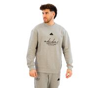 Adidas Brand Love French Terry Sweatshirt Grey M / Regular Men