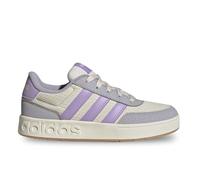 Adidas Breakbase J Code JQ7775 Beige Girl Shoes, Beige Purple Grey, 4.5 UK