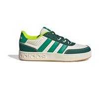 adidas Breakbase J Kids Trainers White/Green 3 UK Child