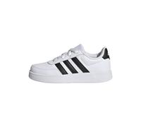 adidas Unisex Kids Breaknet Lifestyle Court Lace Sneakers, Ftwr White/Core Black/Core Black