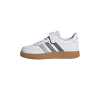 adidas BREAKNET 2.0 Shoes Children Tennis, FTWR White/Grey four/GUM10, 11 UK Child