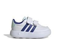 adidas Breaknet 2.0 Shoes Kids Tennis, Cloud White/semi Lucid Blue/Halo Mint, 9.5 UK