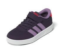 adidas BREAKNET 3.0 Shoes Children, Aurora Plum/preloved Purple/Lucid red, 12.5 UK Child