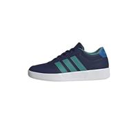 adidas BREAKNET 3.0 Shoes Junior, Dark Blue/Pure Teal/Bright Royal, 4 UK Child