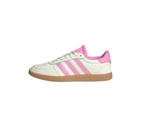 adidas Women BREAKNET Sleek Shoes, Core White Bliss Pink Halo Mint, 6.5 UK