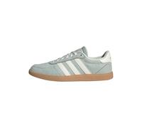 adidas Breaknet Sleek Shoes, Leather Upper, Grey