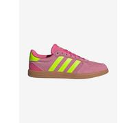 adidas Women's BREAKNET Sleek Shoes, Pulse Magenta/Lucid Lemon/Bliss Pink, 4.5 UK