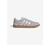 Adidas Women's BREAKNET Sleek Shoes - Ice Lavender/Ice Gold Met./GUM10 - UK 5.5