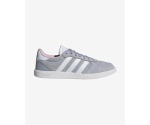 adidas Breaknet Sleek Suede Shoes Grey White Women - 39(1/3)