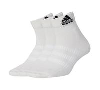 adidas Breathable Sports Short Basketball Socks Unisex White DZ9365 M