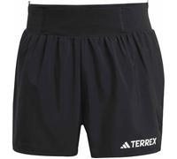 Adidas - Breathable trail running shorts with pole holder - Xperior Shorts 5" W Black for Women in Recycled Polyester - Size M Black