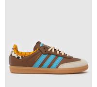 adidas Brown Multi x Toy Story Samba OG Boys Junior Trainers UK 12.5 (EU 31)