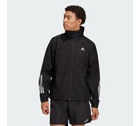 adidas BSC 3-Stripes RAIN.RDY Mens Jacket Sports Waterproof Coat Black